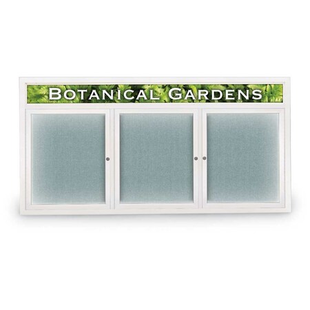 United Visual Products Open Faced Traditional Corkboard, 72x36" UV645A-BLACK-DRKSPR